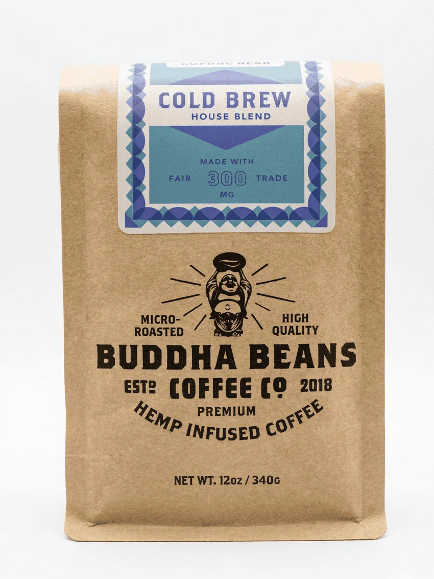 CBD Cold Brew Coffee Blend 300mg CBD