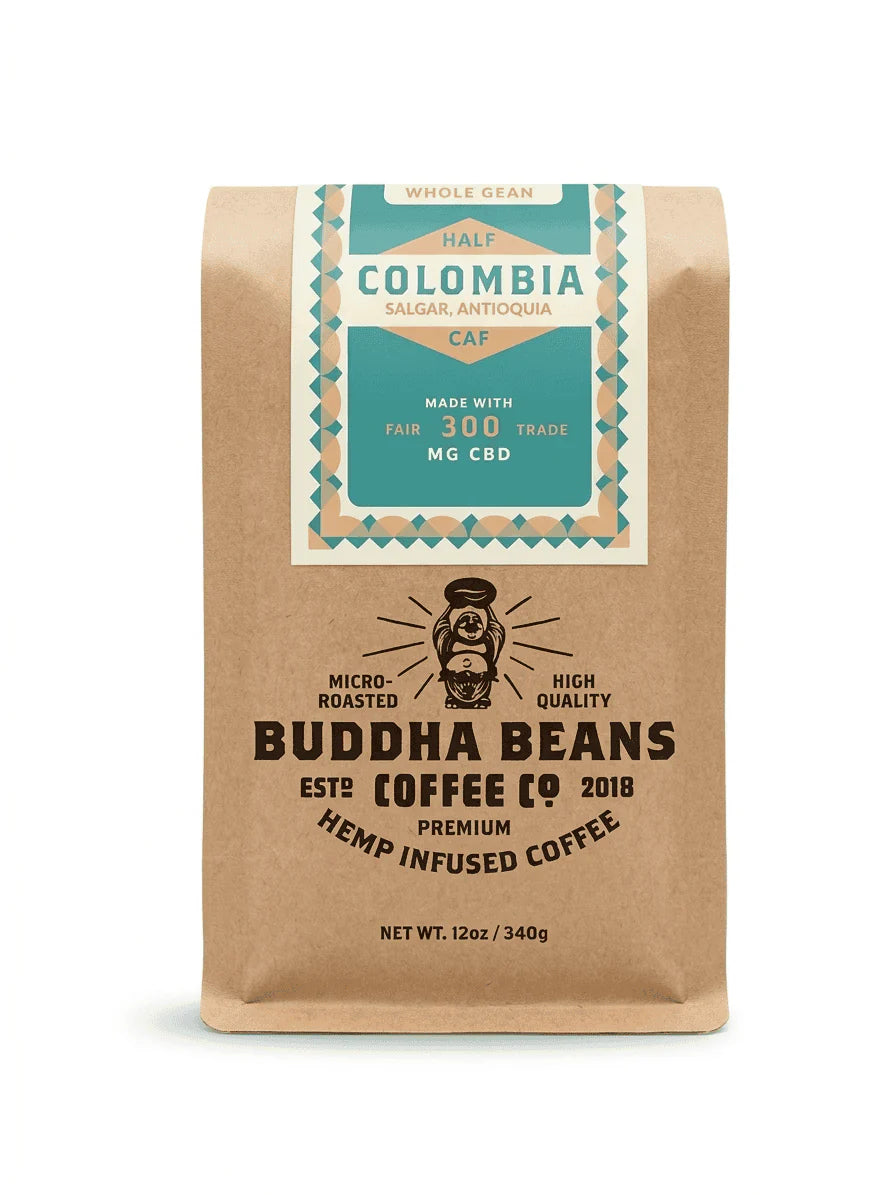Half-Caf Colombia Blend 300mg CBD