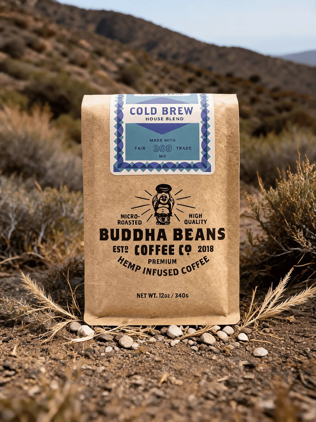 CBD Cold Brew Coffee Blend 300mg CBD