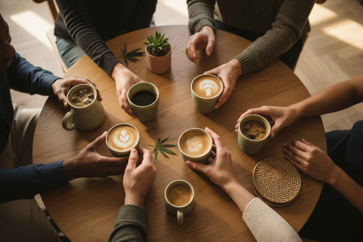 only hands of people of color 